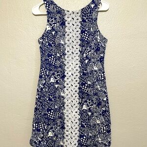 Lilly Pulitzer For Target Blue Fish Shift Dress​​​